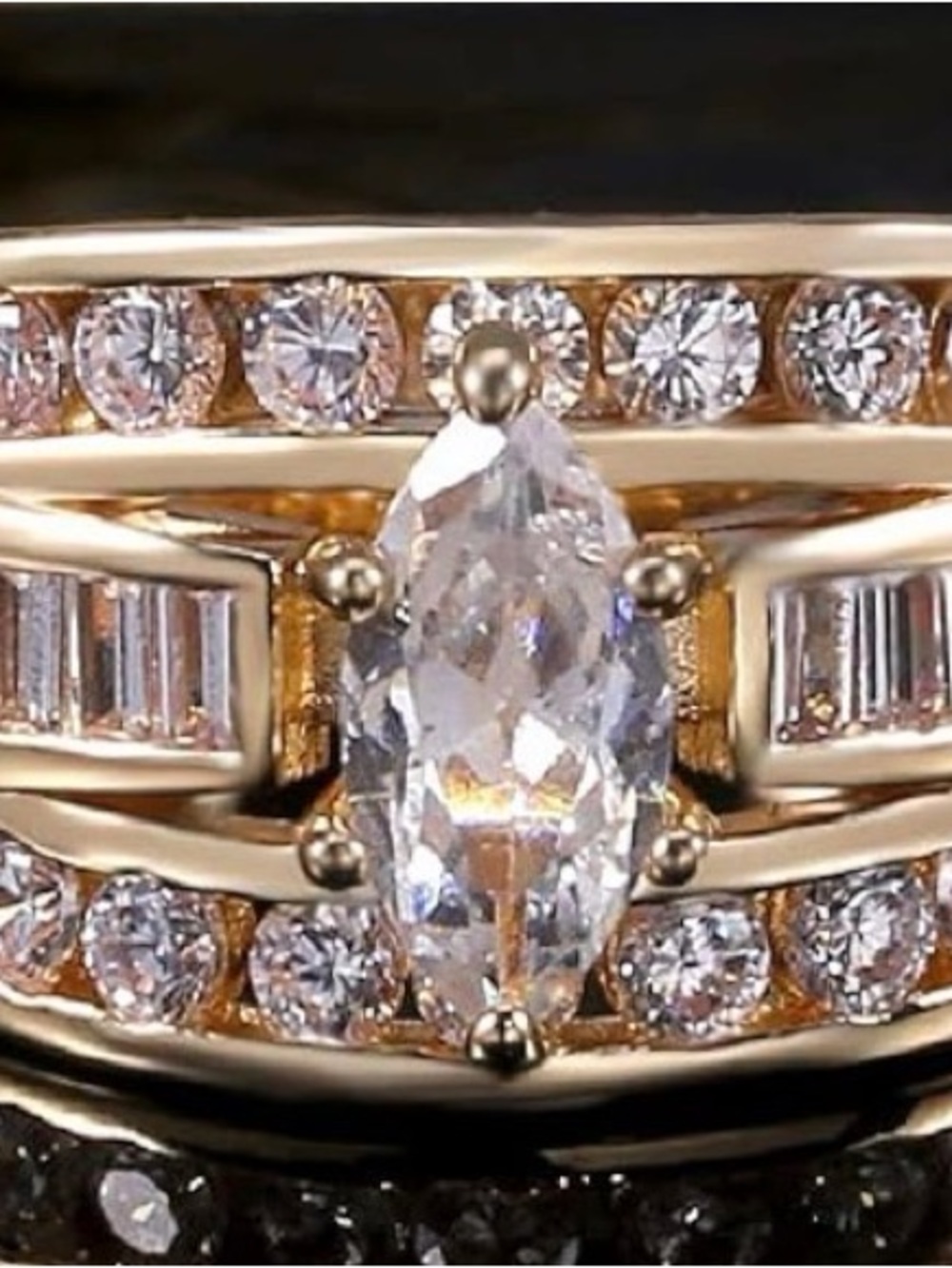 Elegant Sparkle Without the Luxury Price Size 8 - Picture 2 of 3